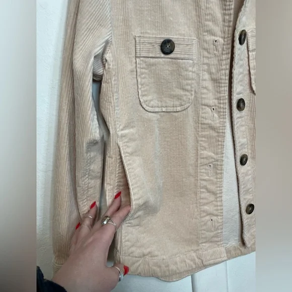 Boden Corduroy Button Up Long Sleeve Shirt Jacket - Picture 5 of 15